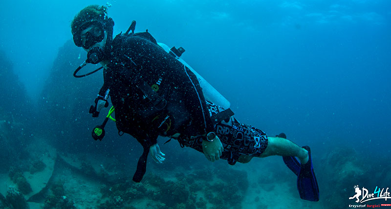 Scuba Diving at Chumpon Pinnacle in Koh Tao